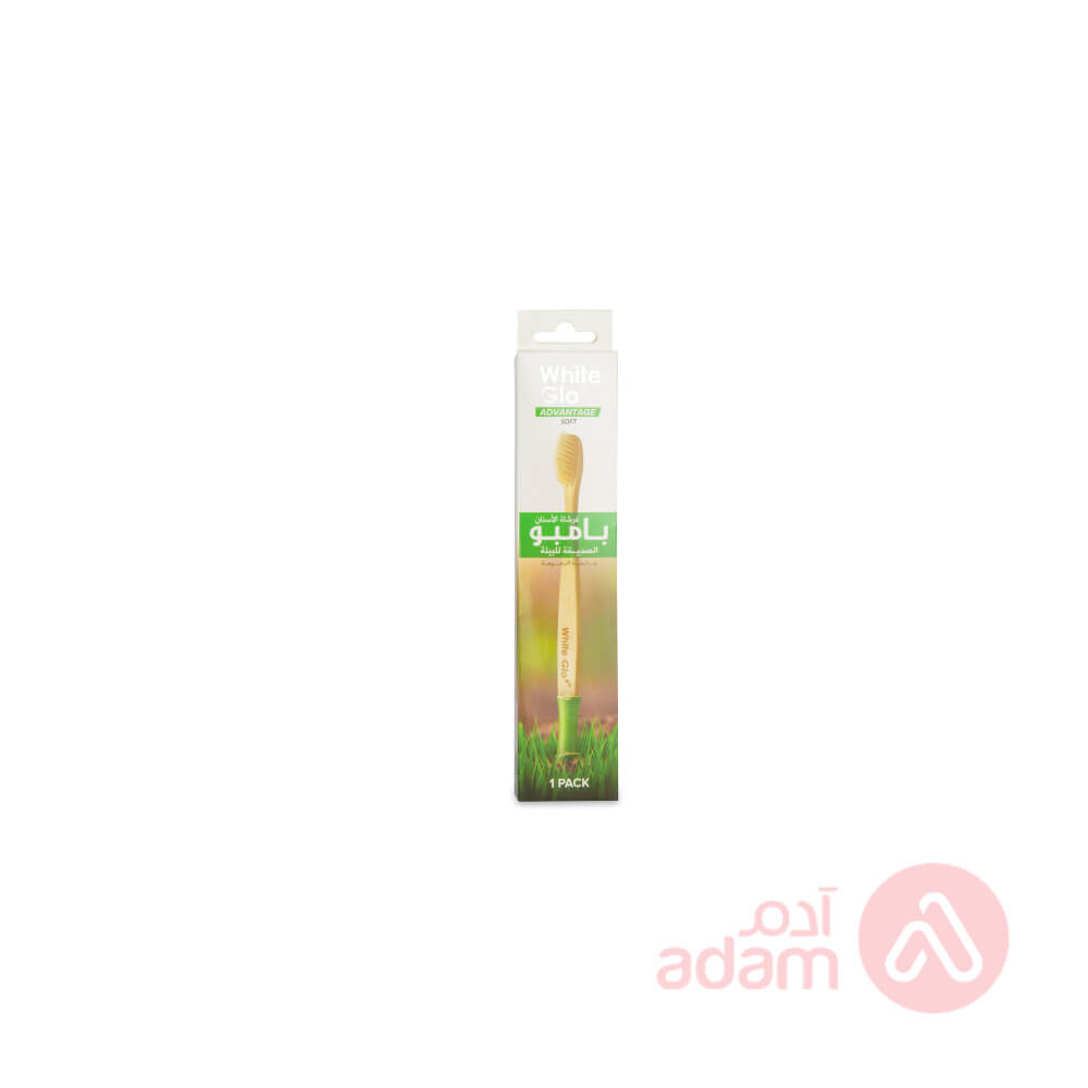 WHITE GLO BAMBOO TOOTH BRUSH | SOFT