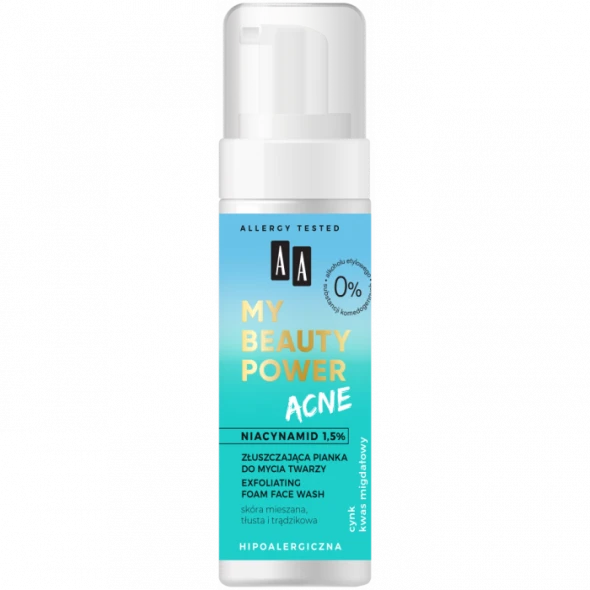 AA MY BEAUTY POWER ACNE EXFOLIATING FACE WASH | 150ML