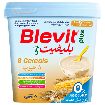 BLEVIT PLUS NO ADDED SUGAR8 CEREALS | 250G