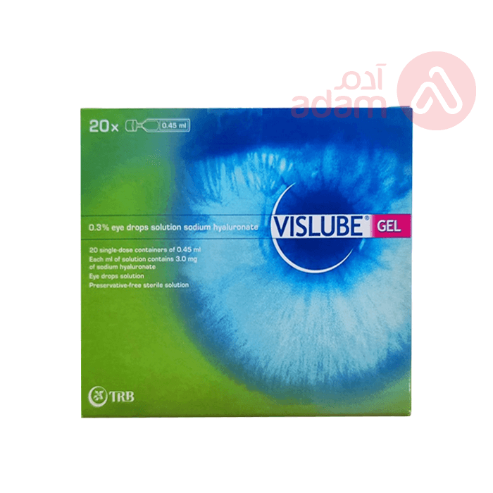 VISLUBE EYE LUBRICANT GEL | 20 PCS