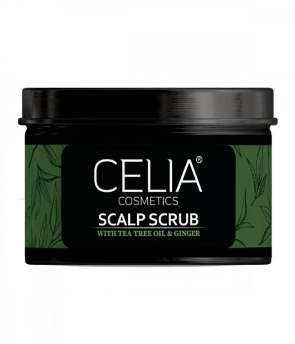 CELIA SCALP SCRUB TEA TREE GINGER | 300GM