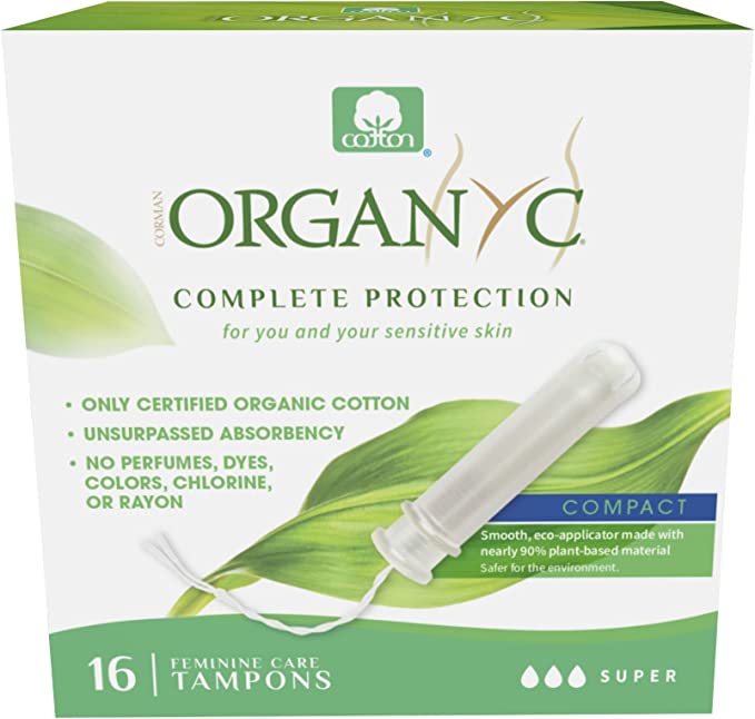 ORGANYC COT TAMPON COMPACT APP SUPER | 16PCS