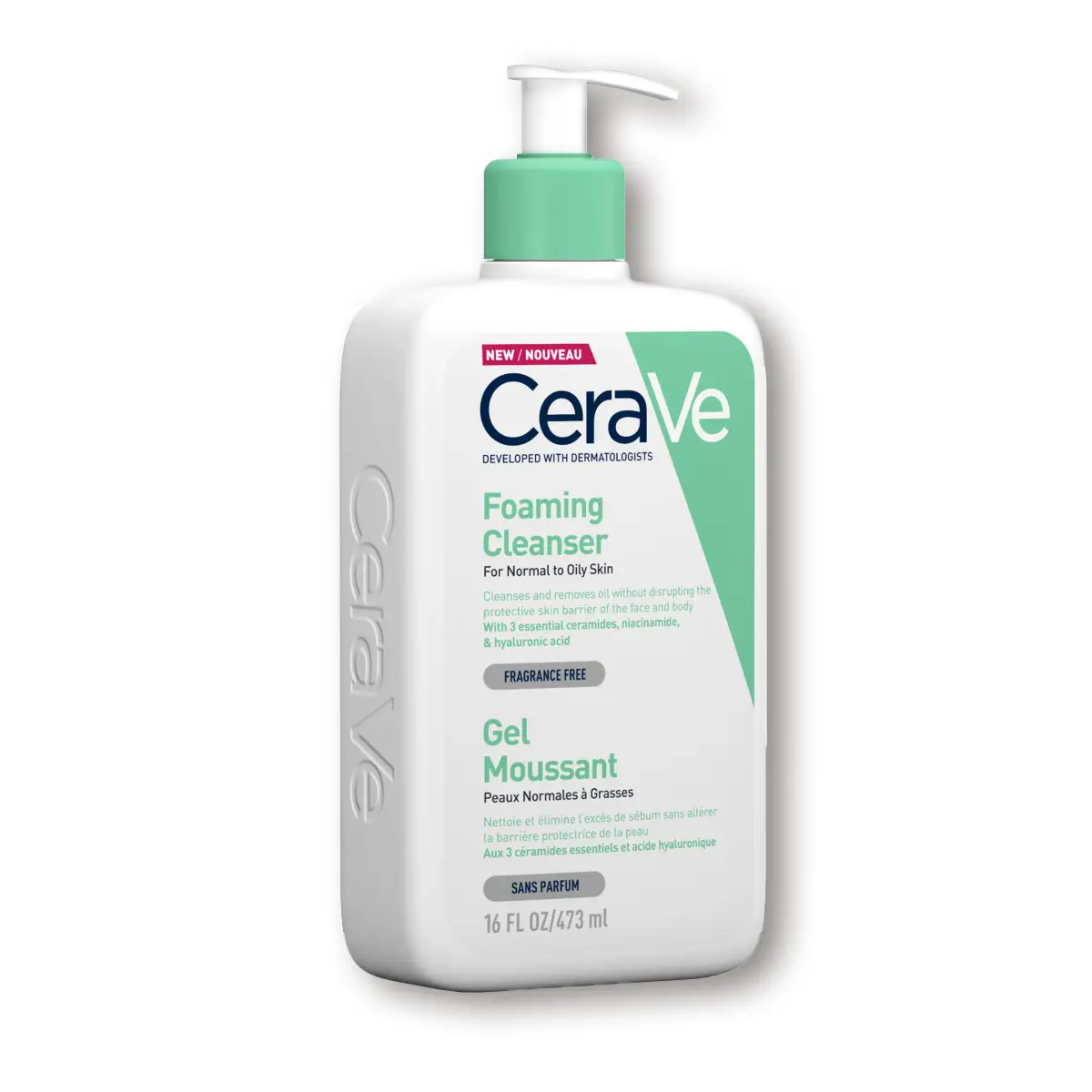 cerave foaming cleanser | 437 ml