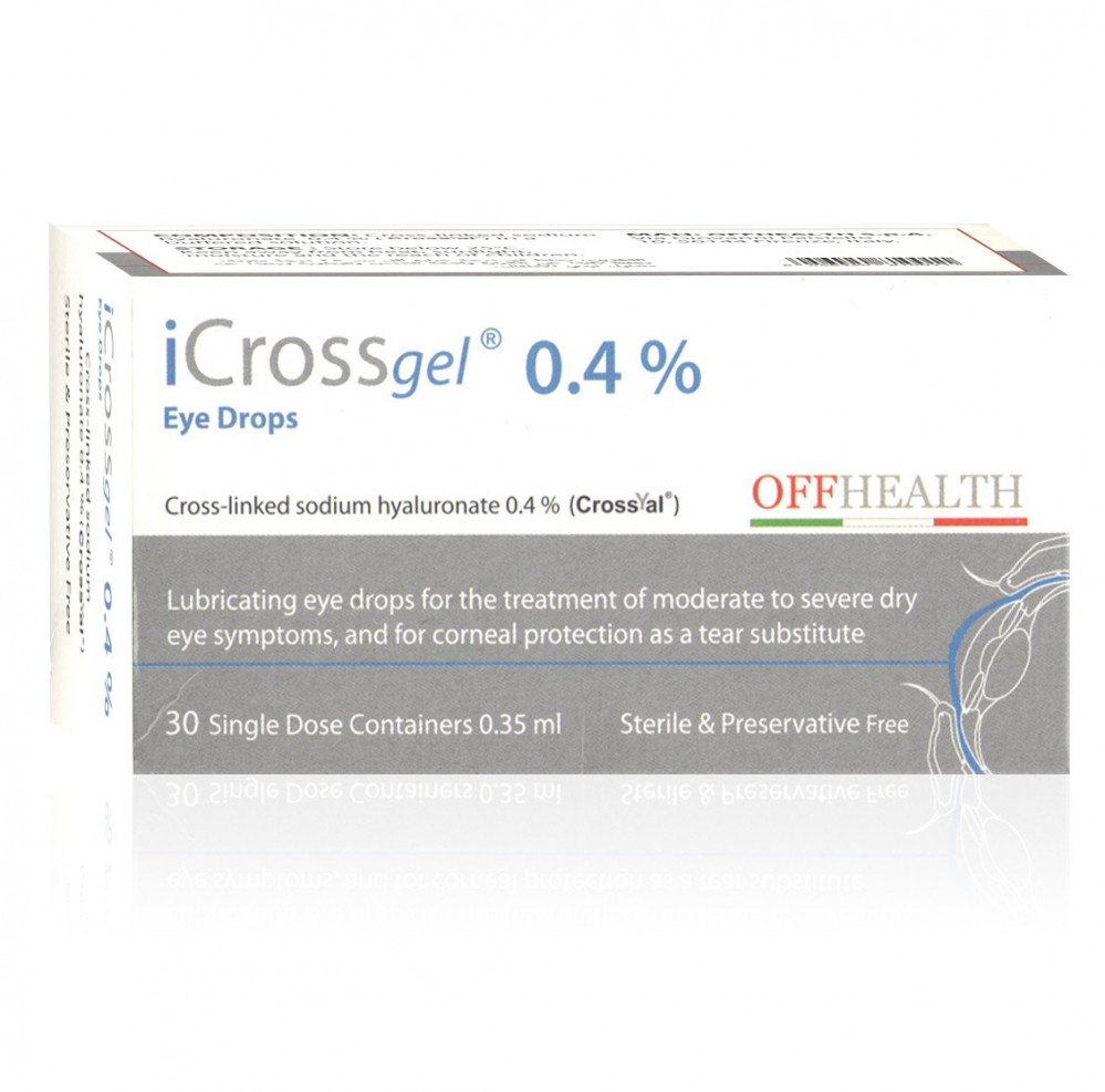 ICROSS GEL 0.4% EYE DROPS | 30DOSE