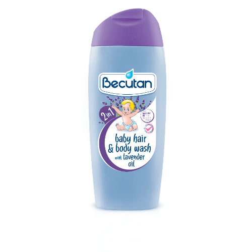 BECUTAN HAIR AND BODY WASH 2 IN 1 LAVANDER | 200 ML