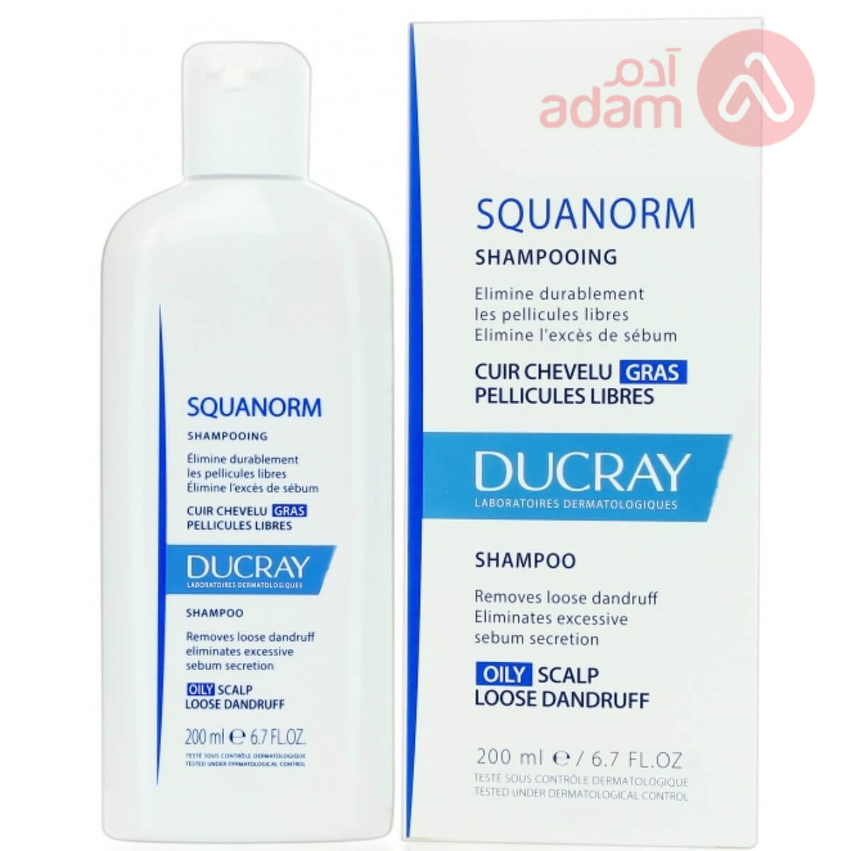 Ducray Squanorm Oily Dandruff Shampoo 200 ml
