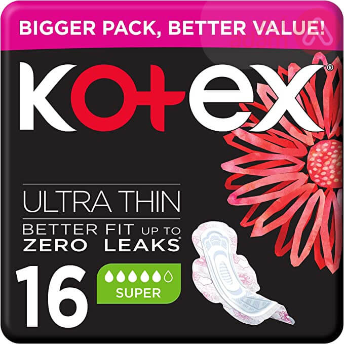 KOTEX NATURAL ULTRA THIN SUPER | 16PCS