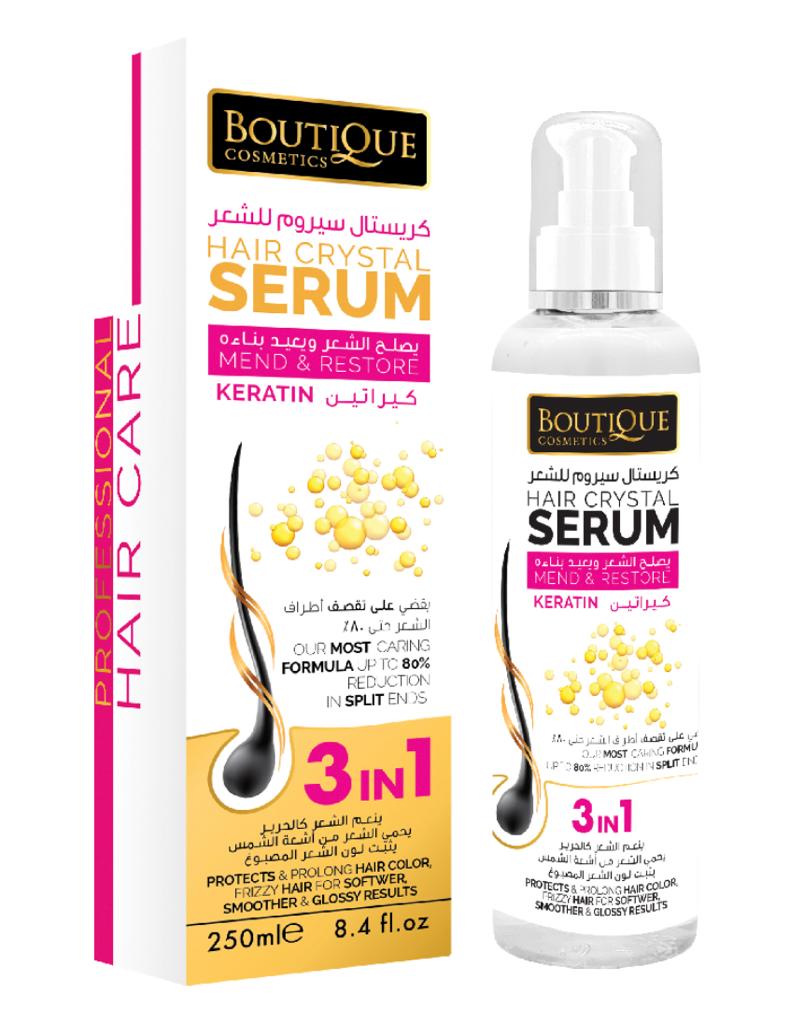 BOUTIQUE HAIR SERUM KERATIN 3IN1 | 250ML