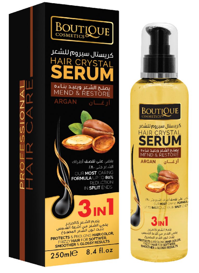 BOUTIQUE HAIR SERUM ARGAN 3IN1 | 250ML