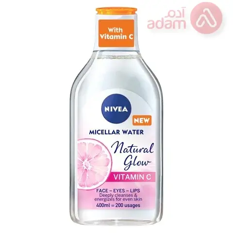 NIVEA MICELLAR WATER NAT GLOW V-C | 400ML