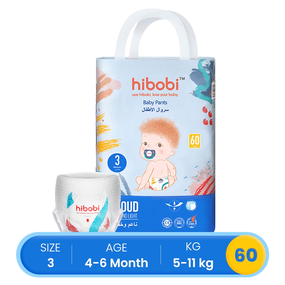 HIBOBI PANTS NO 3MEDIUM | 60PCS