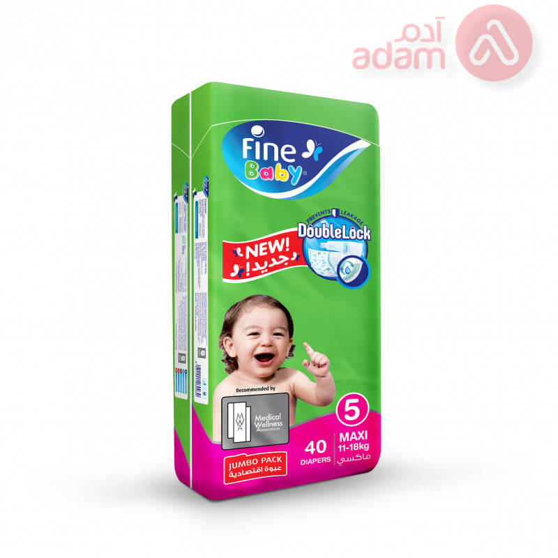 FINE BABY NO 5 JUMBO MAXI | 40PCS