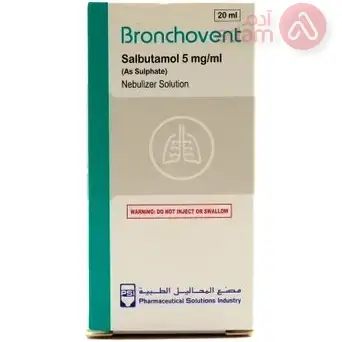 BRONCHOVENT 5MG ML SOLUTION | 20ML