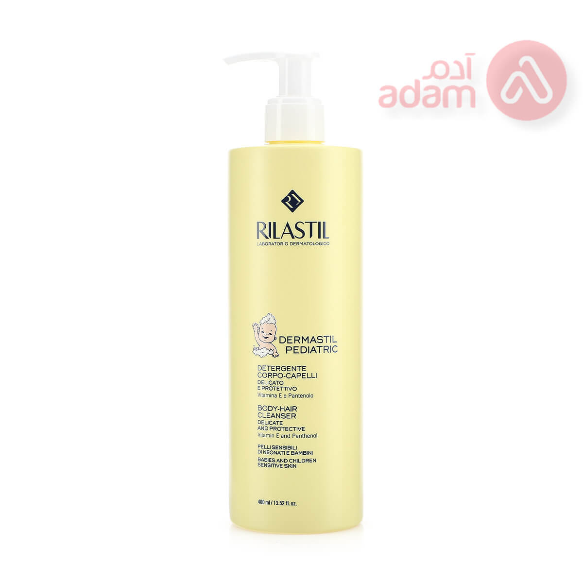 RILASTIL DERMASTIL PEDIATRIC BODY HAIR CLEANSER | 400 ML