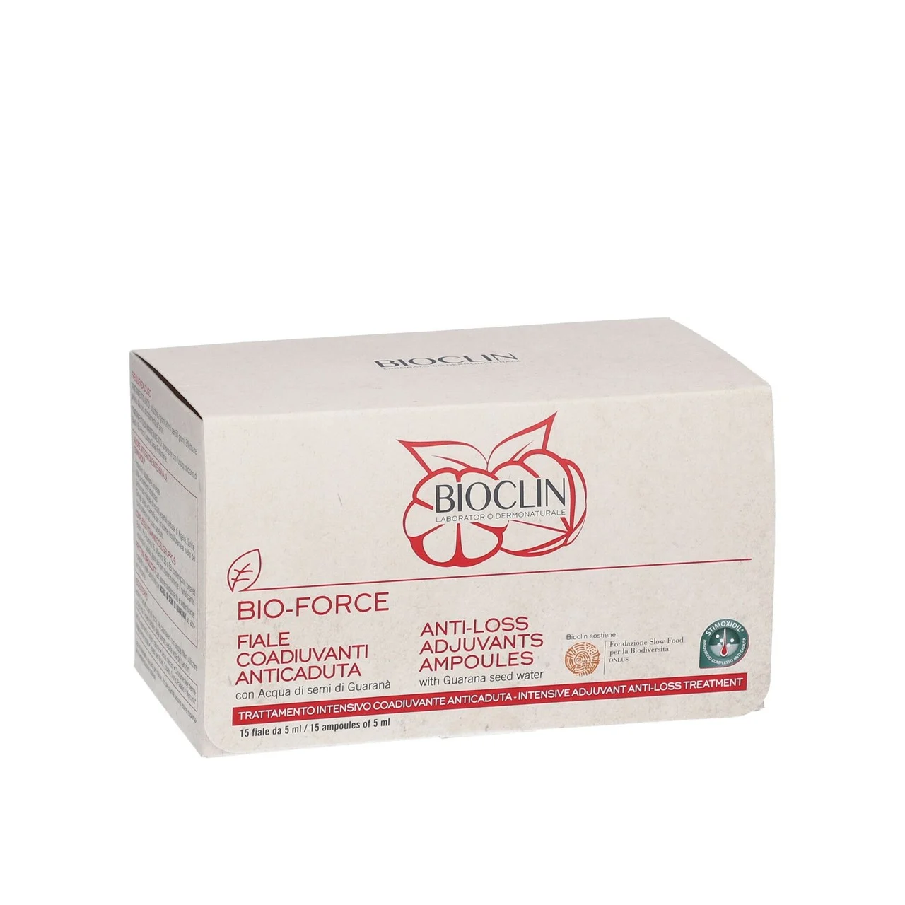 bioclin bio force anti loss amp |15 *5 ml