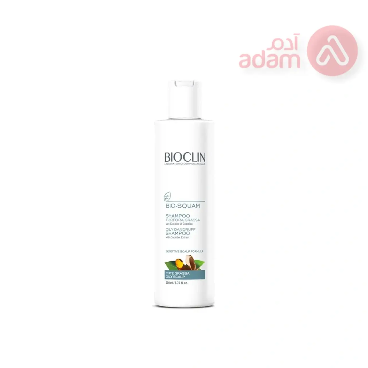 BIOCLIN BIO-SQUAM OILY DANDRUFF SHAMPOO | 200 ML