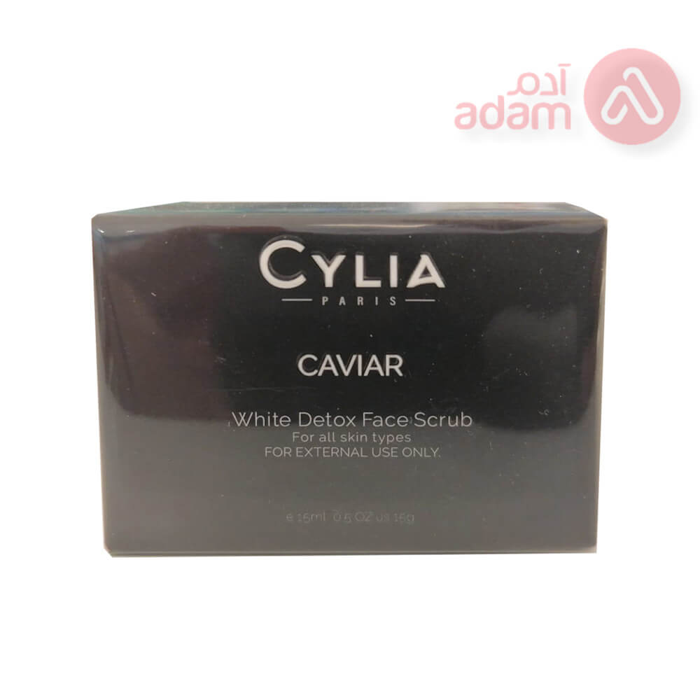 CYLIA CAVIAR WHITE DETOX FACE SCRUB | 15 ML