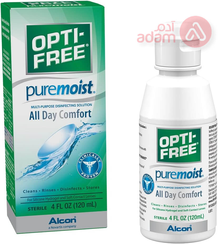 OPTIFREE PURE MOIST LENS SOLUTION | 120 ML