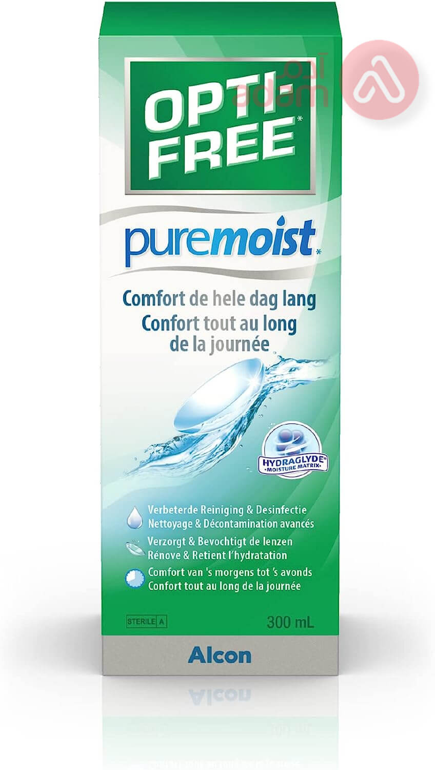 OPTIFREE PURE MOIST LENS SOLUTION | 300 ML