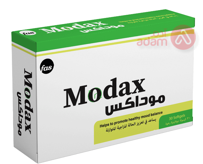 MODAX HELPS TO REDUCE STRESS CAUSED BY MOOD SWINGS | 30 CAPS