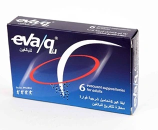 إيفا كيو تحاميل كبار 6 تحميلة