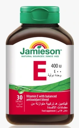 جاميسون فيتامين ه400 وحده 30 قرص