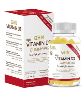 GHN HIGH VITAMIN D3 GUMMY(1000IU)60PIC