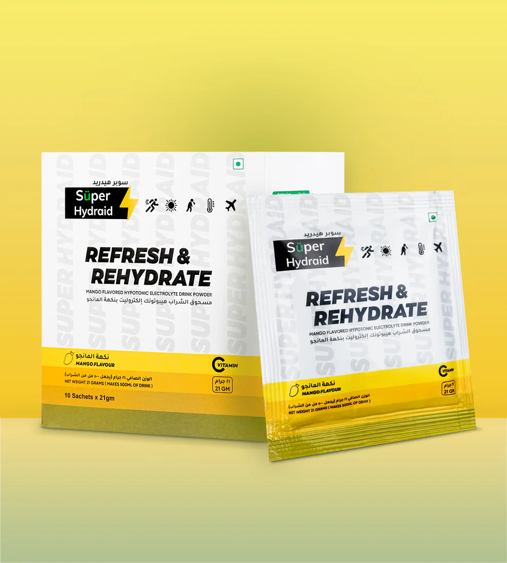 سوبر هيدرايد بطعم المانجو 21 جم | 10 اكياس