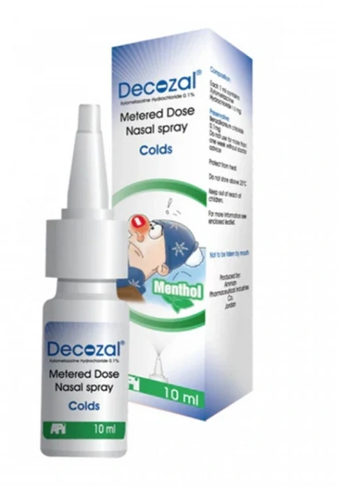 DECOZAL 0.1% MENTHOL SPRAY 10ML