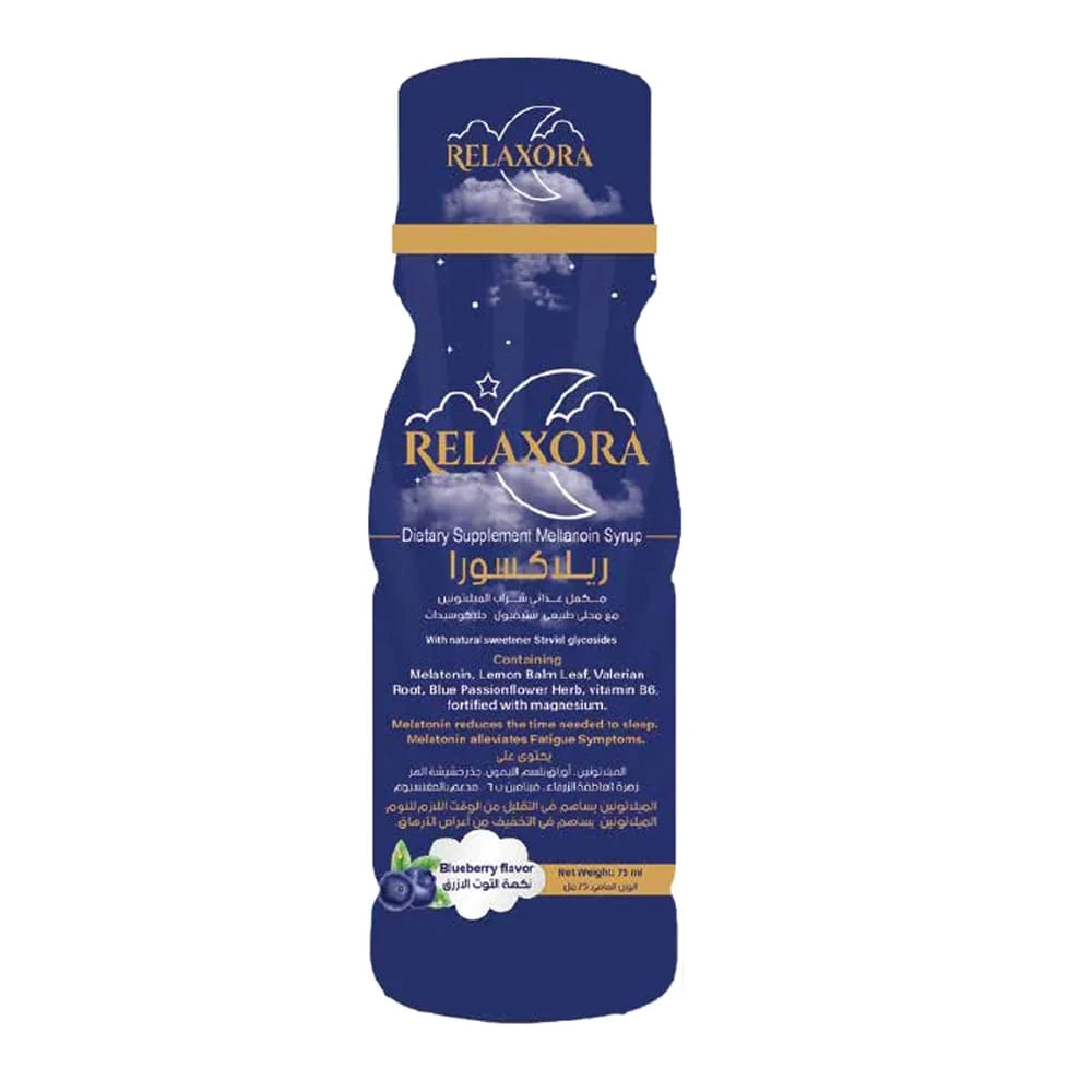 ريلاكسورا شراب الميلاتونين 75 ملل