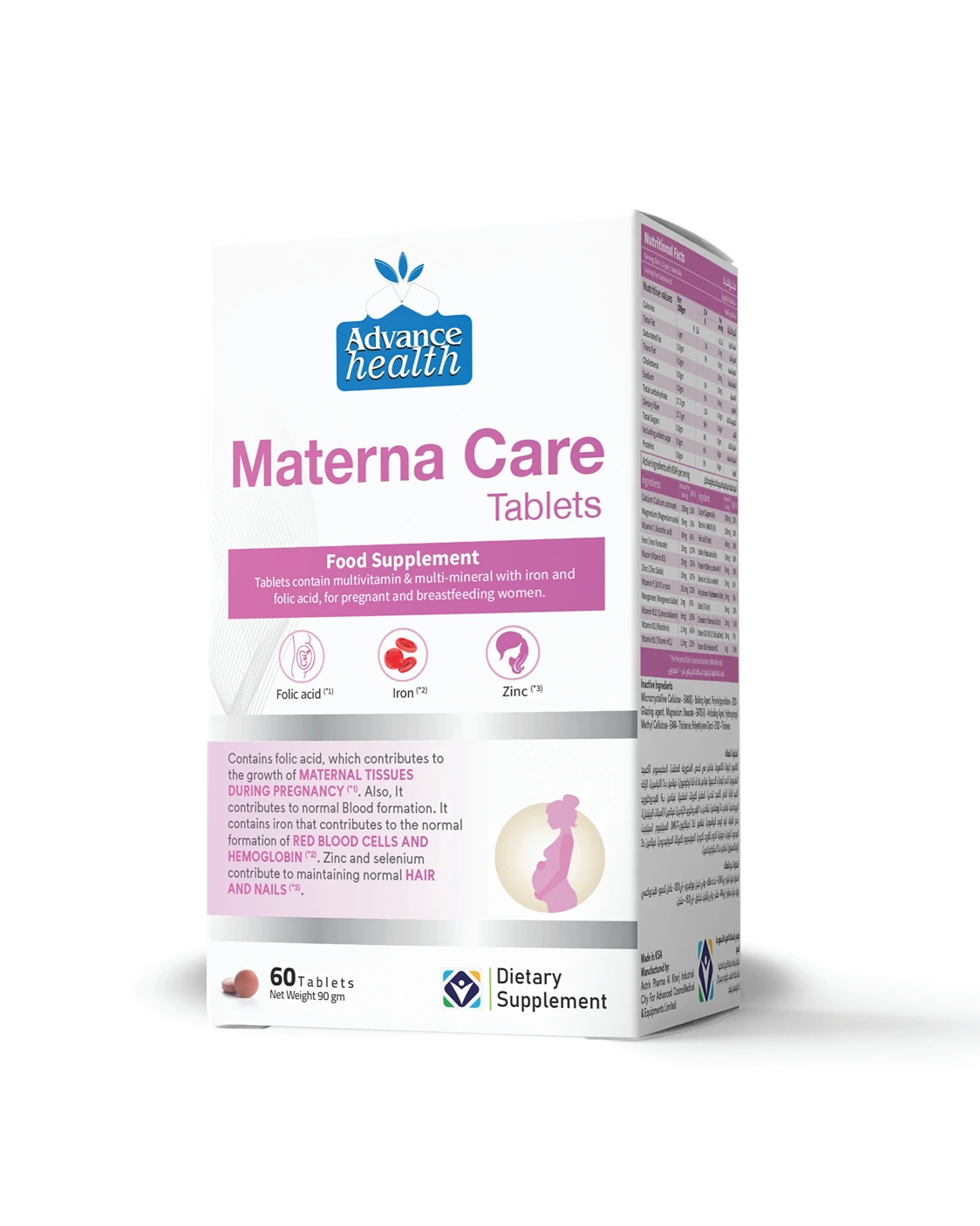MATERNA CARE 60 TABLET