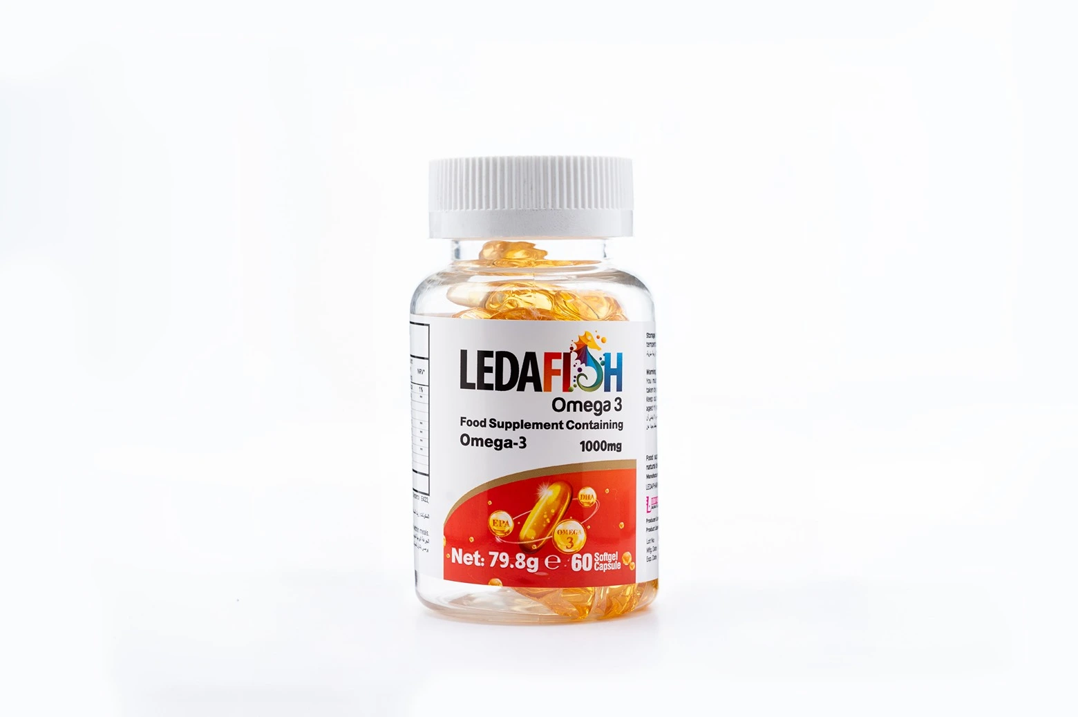 LEDA FISH OMEGA 3 1000MG 60 CAPS