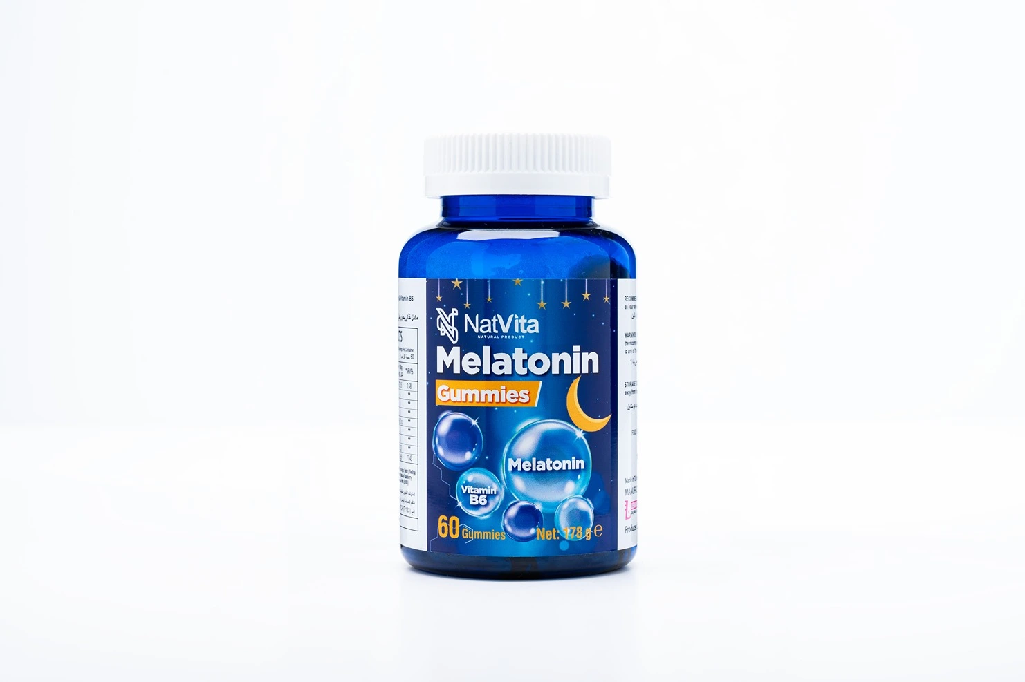NATVITA MELATONIN  60 GUMMIES