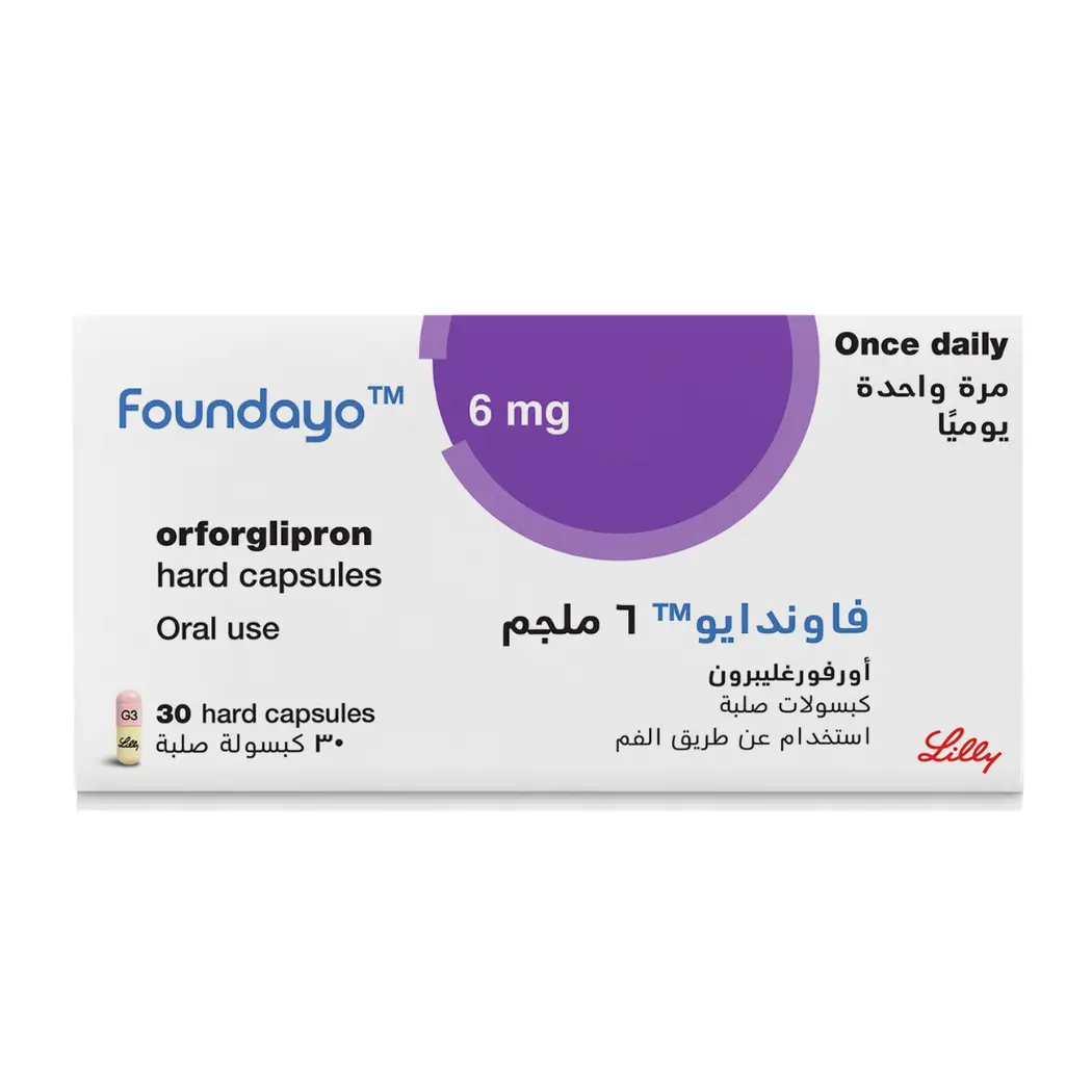 فوندايو 6 مجم 30 كبسوله