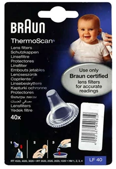 براون غطاء جهاز قياس الحرارة2*1 40 حبه