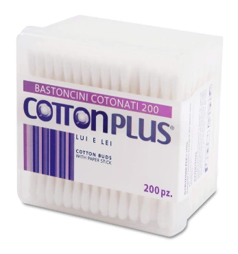 قطن اذان إيطالي 200حبه عود ورقي