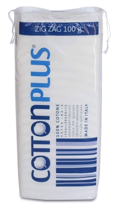 COTTON PLUS CTN ZIG ZAG 100GM (100 1)