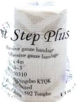 FISRT STEP PLUS ADHESIV GAUZE BANDAGE8CM
