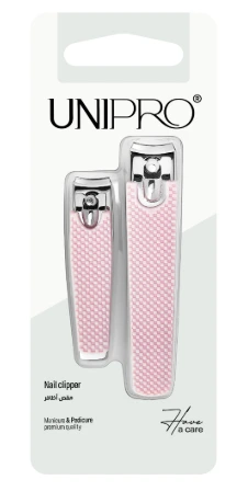 UNIPRO NAIL CLIPPER 2PC 4813
