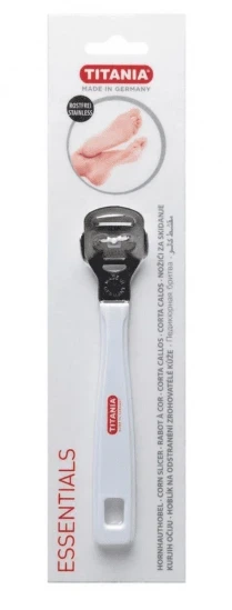 تيتانيا قشاطة حديد فضي