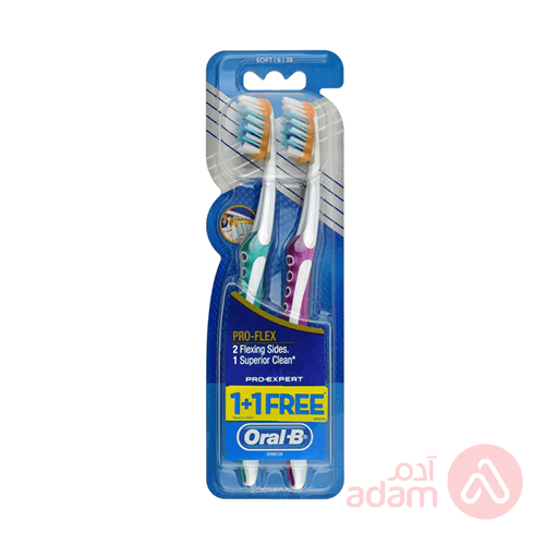 Oral-B Tooth Brush Pro-Flex Pro Expert | 38 Soft1+1