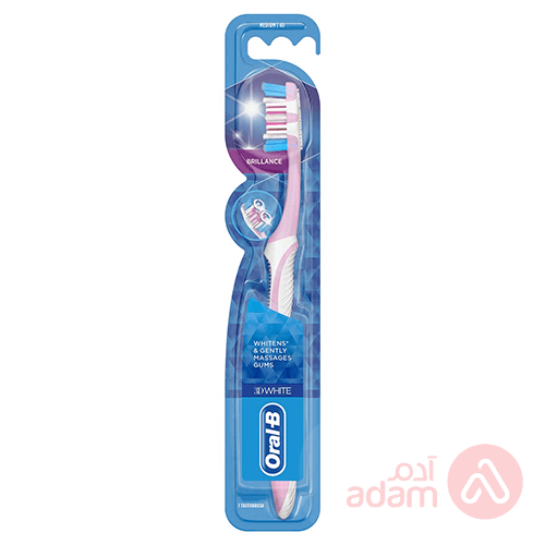 Oral-B Tooth Brush 3D White Brilliance | 40 Med