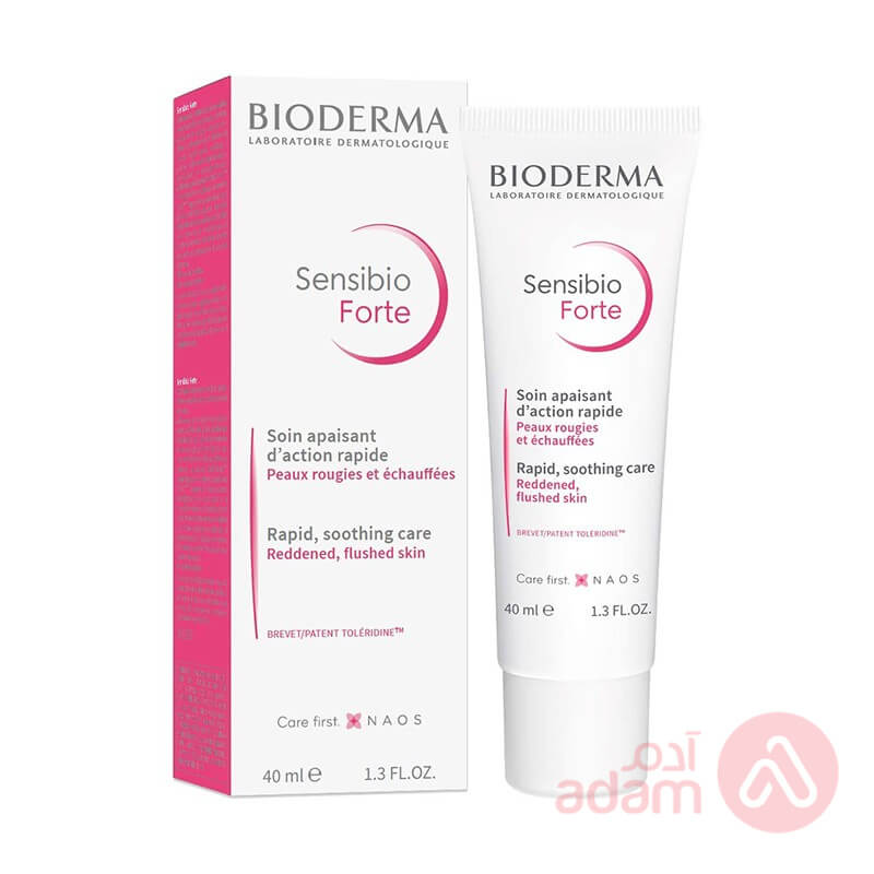 Bioderma Sensibio Forte Rapid Soothing Cream For Sensitive Skin Redness | 40Ml