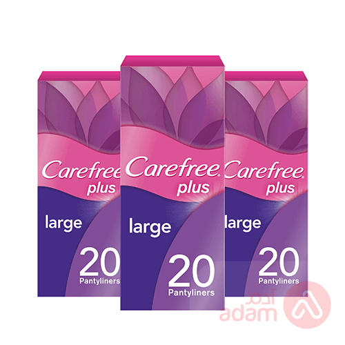 Carefree Pantyliners Large | 20Pcs