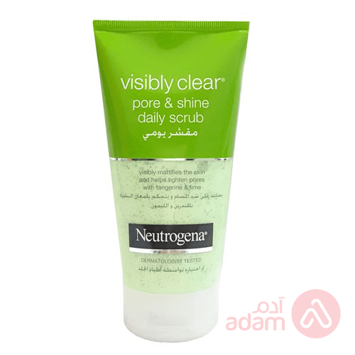 Neutrogena Visibly Clear Pore & Shine Daily Scrub | 150Ml