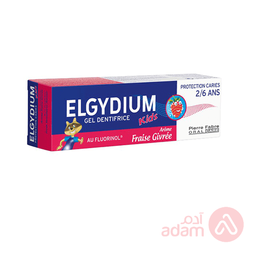 Elgydium Tooth Paste Kids Fresh Straw | 75Ml