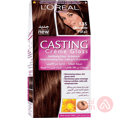 Loreal Casting Cremegloss 535 Chocolate | 72Ml