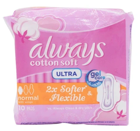 ALWAYS CTN SOFT U SOFTER FLEX NRML GL10P