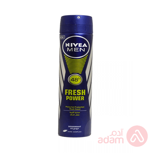 Nivea Deo Spray Fresh Power Men | 200Ml