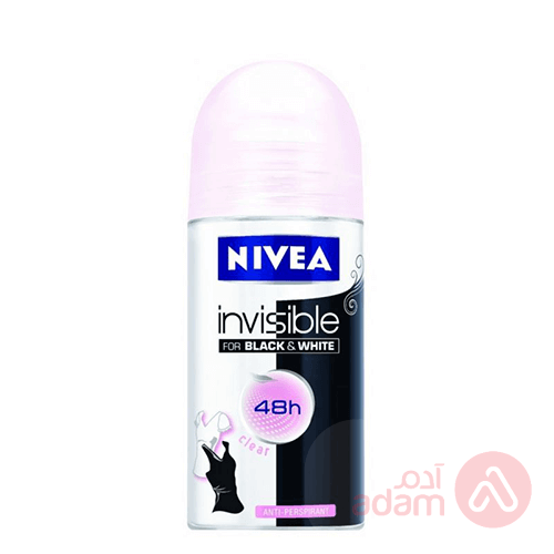 Nivea Deo Roll Invisible Black & White Original Women | 50Ml